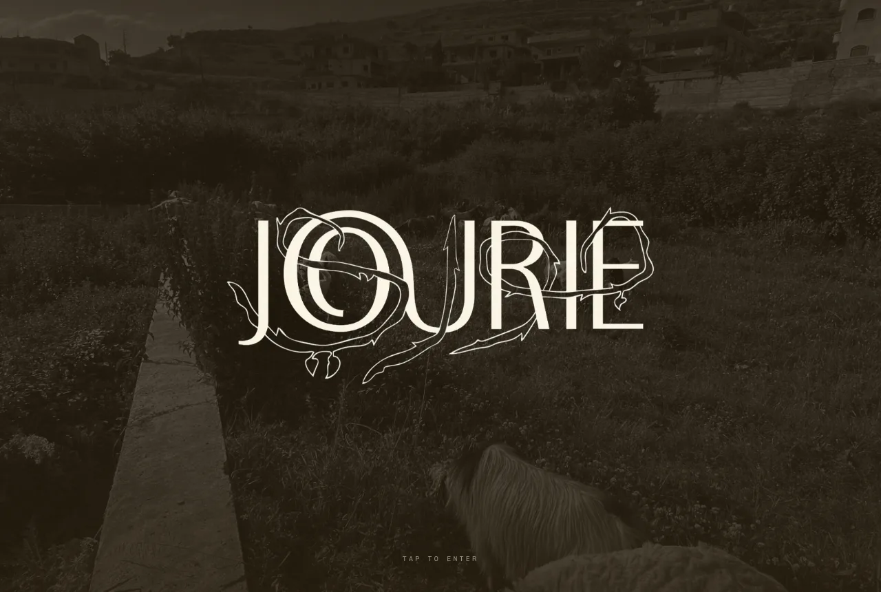 The JOURIE website, built and run by Daringly
