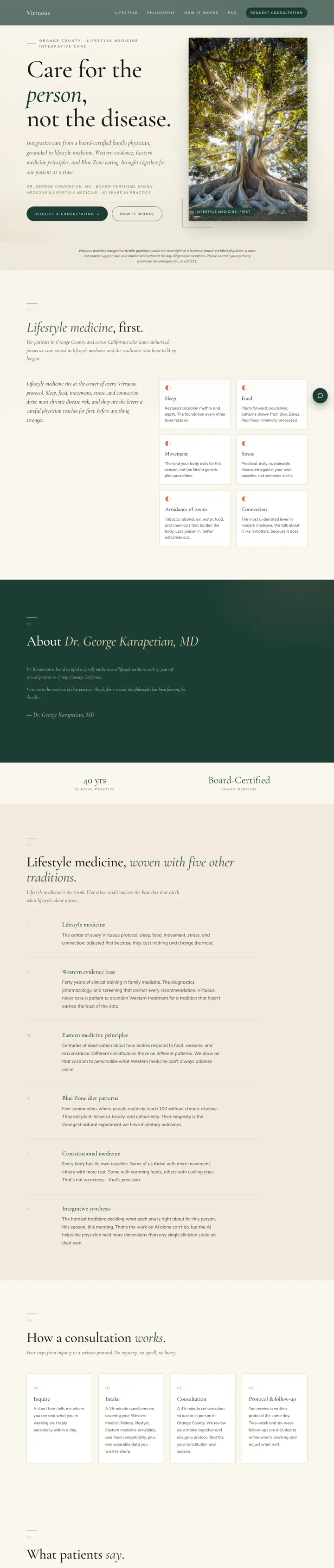 The Medical practice website, built and run by Daringly
